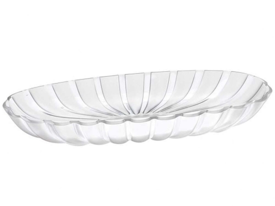 Πιατέλα Σερβιρίσματος Dolce Vita 27970142 38x19x4,5cm White Guzzini Πλαστικό