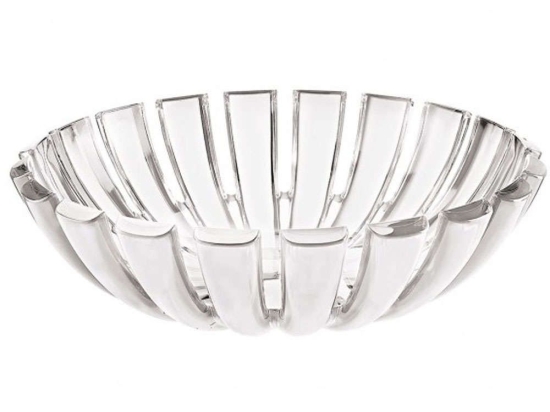 Φρουτιέρα Dolce Vita 29740142 25x6,5cm Clear-White Guzzini Πλαστικό