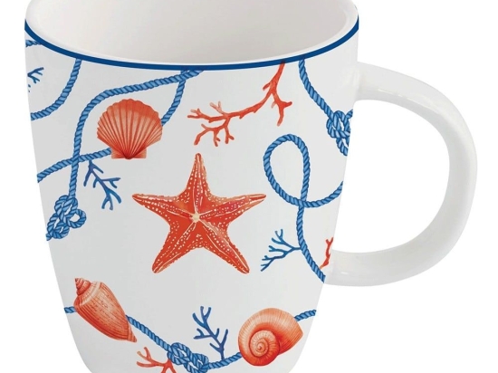 Κούπα Cote De Mer 2683COTE 350ml Multi Easy Life Πορσελάνη