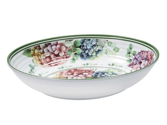Μπωλ Σερβιρίσματος Οβάλ Flora 51195 33x23x6,5cm Multi Brandani Μελαμίνη
