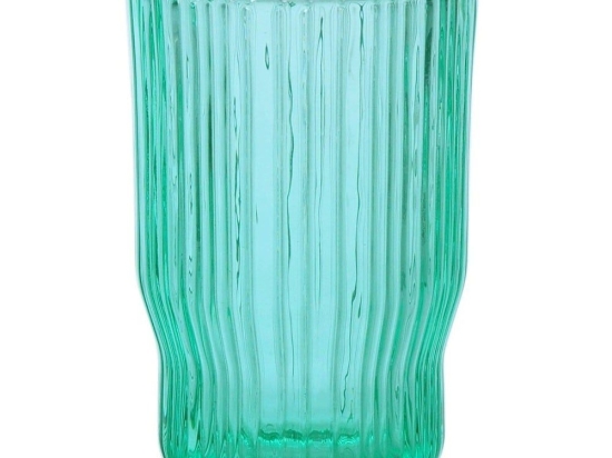 Ποτήρι Νερού Σωλήνα Event 849000 350ml Green Marva Γυαλί