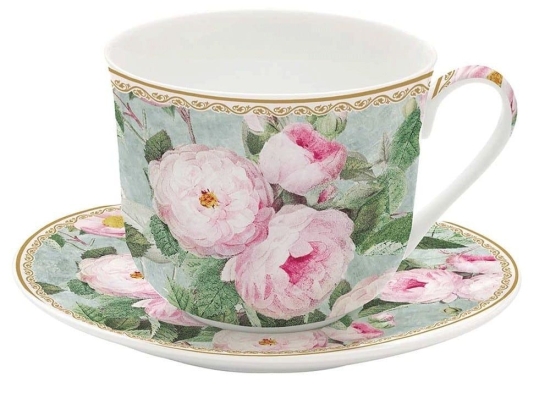 Φλυτζάνι Cappuccino Roses Bloom 1454ROBL 400ml Multi Easy Life Πορσελάνη