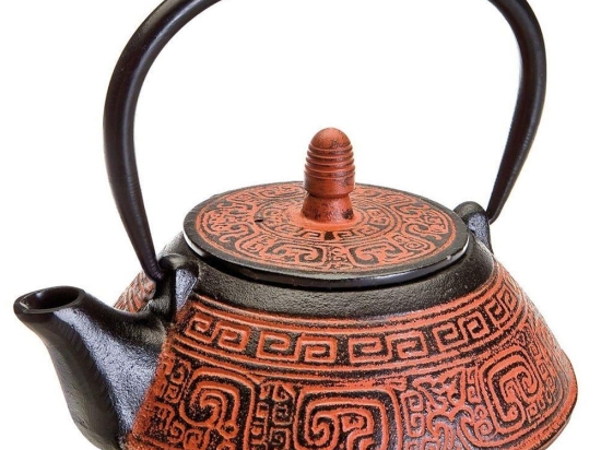 Τσαγιέρα Με Φίλτρο Oriental 620508 800ml Black-Brown Ibili Μαντέμι