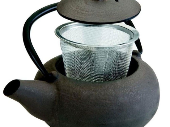 Τσαγιέρα Με Φίλτρο Oriental 620904 400ml Grey Ibili Μαντέμι