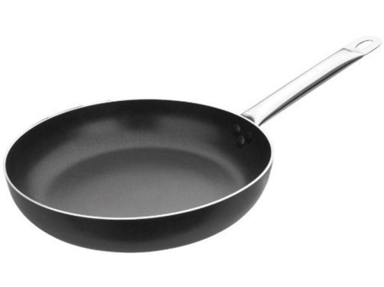Τηγάνι Αντικολλητικό Ichef 403018 Φ18cm Inox-Black Ibili 18 cm Αλουμίνιο