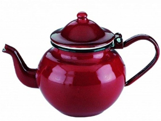 Τσαγιέρα Varios 910370 750ml Red Ibili Εμαγιέ