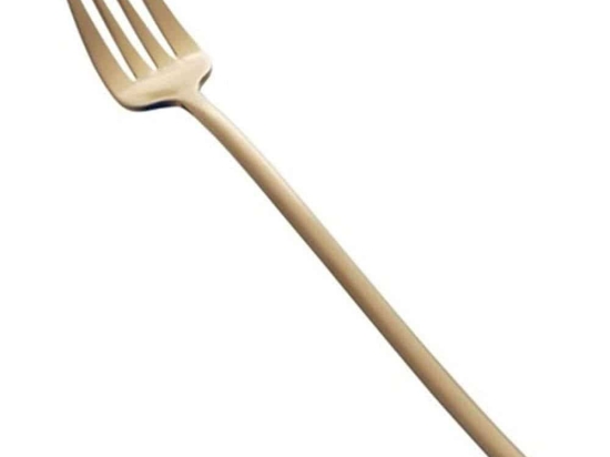 Πιρουνάκι Γλυκού Stick 01323 13,6cm Gold Herdmar Ανοξείδωτο Ατσάλι