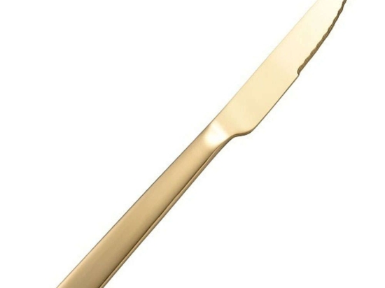 Μαχαίρι Κρέατος Porto 03328 21,5cm Gold Dinox Ανοξείδωτο Ατσάλι