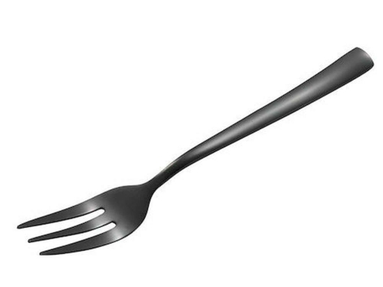 Πιρουνάκι Γλυκού Porto 03341 14,5cm Black Dinox Ανοξείδωτο Ατσάλι