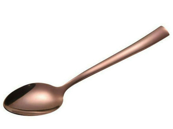 Κουταλάκι Γλυκού Porto 03337 14,5cm Copper Dinox Ανοξείδωτο Ατσάλι