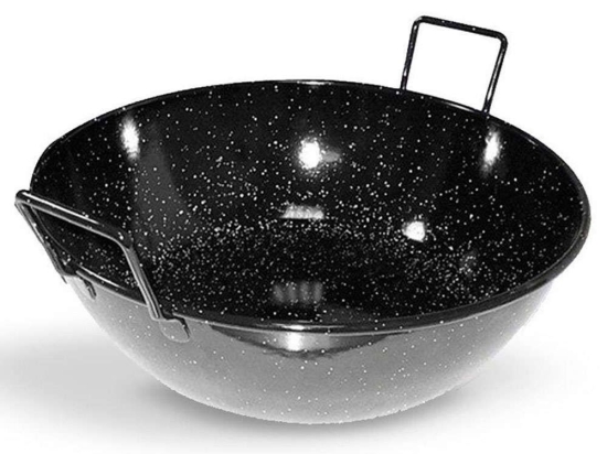 Σαγανάκι Βαθύ C/ASAS ES 02241 16cm Black Dinox 16cm Εμαγιέ
