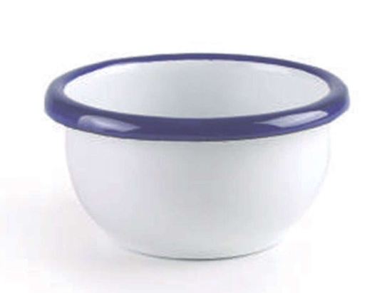 Μπωλ Εμαγιέ Blanca 941607 7cm White-Blue Ibili Εμαγιέ