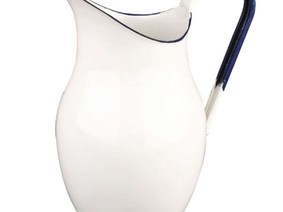 Κανάτα Εμαγιέ Blanca 903425 2500ml White-Blue Ibili Εμαγιέ