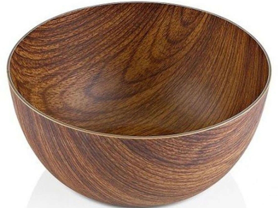 Μπωλ Δημητριακών Round 10184 24x10,5cm Brown Evelin Πολυστερίνη