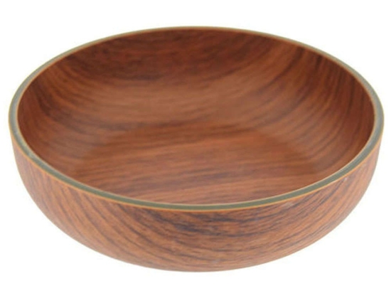 Μπωλ Σερβιρίσματος Ρηχό 10258 11x3cm Brown Evelin Πολυστερίνη