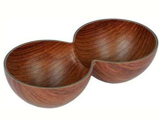 Ορντεβιέρα 2 Θέσεων 10165 19,8x10x5,5cm Brown Evelin Πολυστερίνη