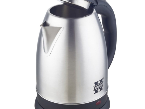 Βραστήρας Ηλεκτρικός HG-5011 1500W 1.8lt Silver Herzberg Ανοξείδωτο Ατσάλι