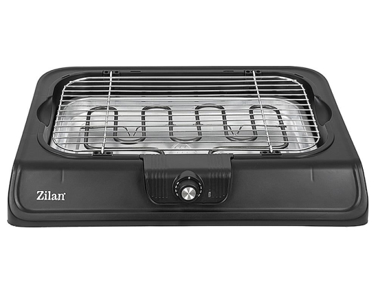 Ψησταριά Ηλεκτρική BBQ 2000W ZLN3772 52.5x37x9cm Black Zilan ABS