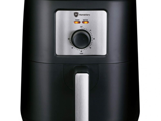 Φριτέζα Αέρος HV-AF4.0 36,1x29,10x33,3cm 4Lt Black-Silver HomeVero