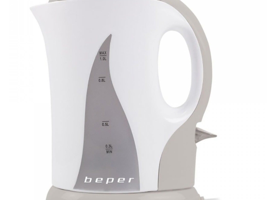 Βραστήρας BB.050 1Lt 1100W White-Grey Beper Πλαστικό