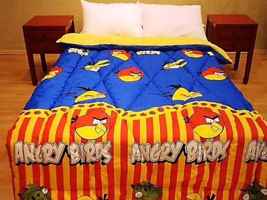 Πάπλωμα Angry Birds Μονό