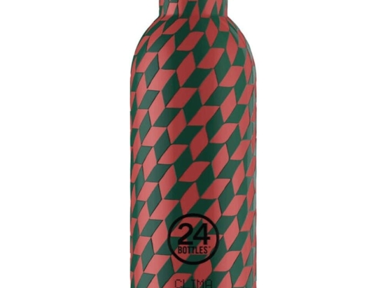 Μπουκάλι - Θερμός Clima 050 Groovy White 8059388260270 500ml Black-Red 24Bottles