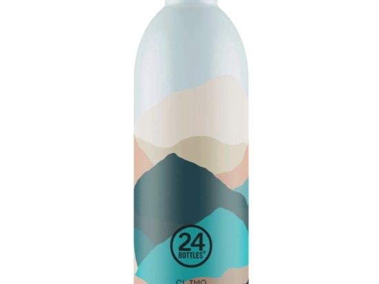 Μπουκάλι - Θερμός Clima 050 Mountains 8051513920561 500ml Multi 24Bottles Stainless Steel