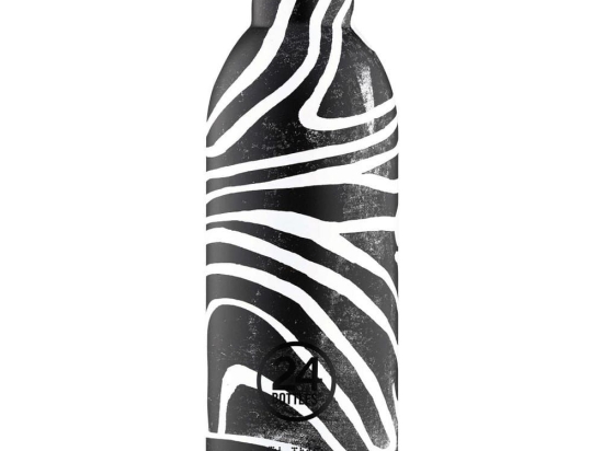 Μπουκάλι - Θερμός Clima 050 Motion Wave 8051513927102 500ml Black-White 24Bottles