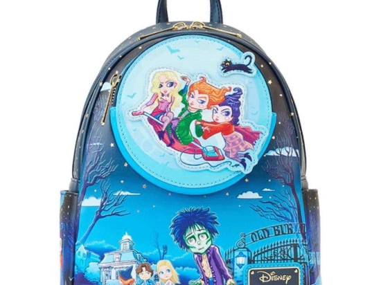 Σακίδιο Πλάτης Παιδικό Hocus Pocus - Poster WDBK3281 26,2x22,5x11,2cm Multi Loungefly Disney Τεχνόδερμα
