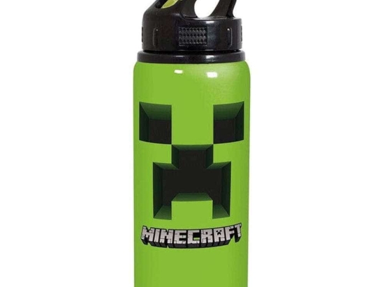 Μπουκάλι Minecraft Sport 00435 710ml Green-Black Stor Μέταλλο