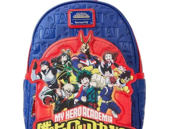 Σακίδιο Πλάτης My Hero Academia - Group Debossed Logo MHABK0023 Multi Loungefly