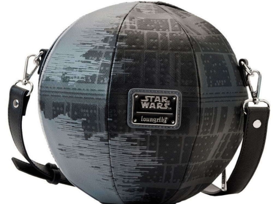 Τσαντάκι Χιαστί Disney Star Wars: Return of the Jedi - 40Th Anniversary Jabbas Palace Death Star Figural STTB0235 22,9cm Black Loungefly