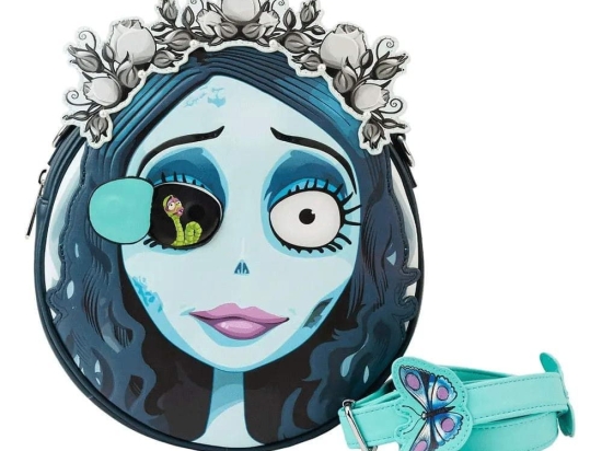 Τσαντάκι Χιαστί Παιδικό Warner Bros: Corpse Bride - Emily WBTB0002 Multi Loungefly