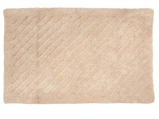 Ταπέτο Μπάνιου 0550 Beige Das Home 60Χ90 60x90cm 100% Βαμβάκι
