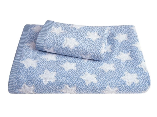 Πετσέτες Βρεφικές 8820 (Σετ 2τμχ) Light Blue Greenwich Polo Club Σετ Πετσέτες 70x130cm 100% Βαμβάκι
