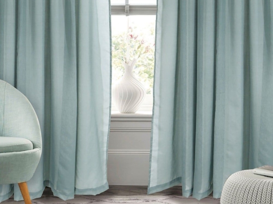Κουρτίνα 2198 Με Τρέσα Mint Das Home 300x270 Πολυέστερ