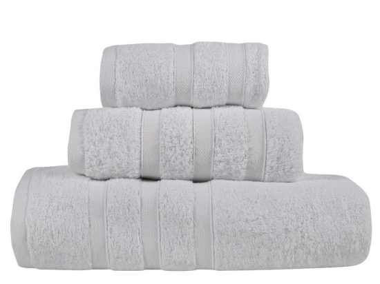 Πετσέτα Prestige 1160 White Das Home Σώματος 80x150cm 100% Βαμβάκι