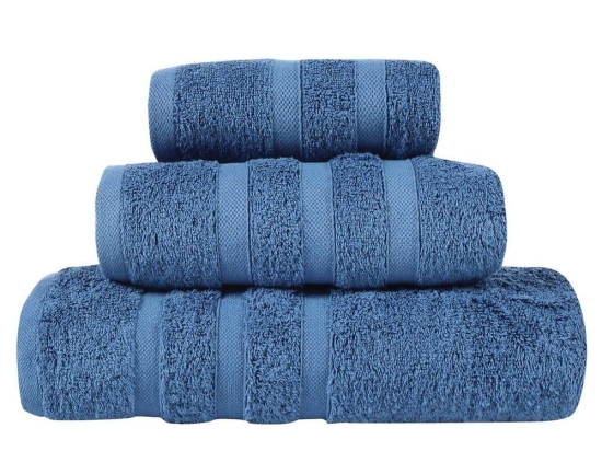 Πετσέτα Prestige 1171 Blue Das Home Προσώπου 50x90cm 100% Βαμβάκι