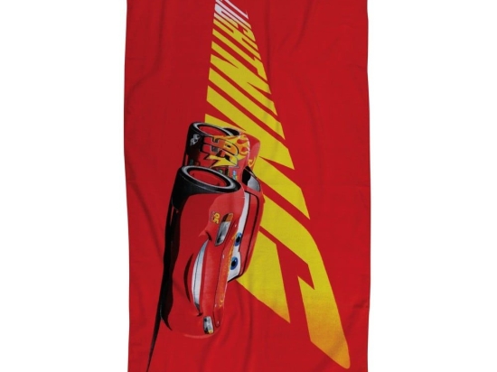 Πετσέτα Θαλάσσης Παιδική 5850 Cars Red-Yellow Das Home Θαλάσσης 70x140cm 100% Βαμβάκι