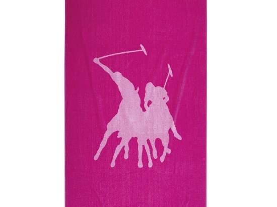 Πετσέτα Θαλάσσης 3592 Pink Greenwich Polo Club Θαλάσσης 90x170cm 100% Βαμβάκι