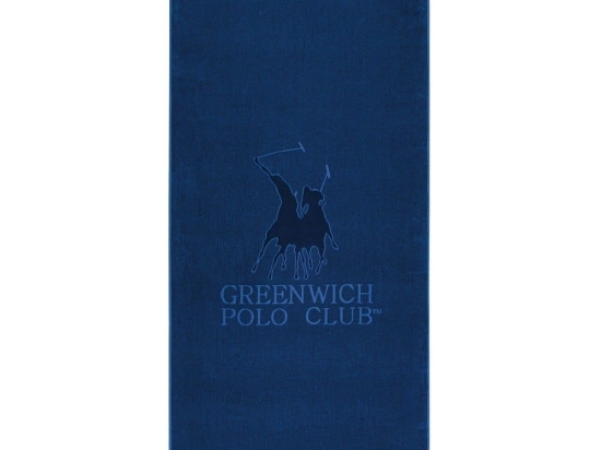 Πετσέτα Θαλάσσης 3620 Blue Greenwich Polo Club Θαλάσσης 70x170cm 100% Βαμβάκι