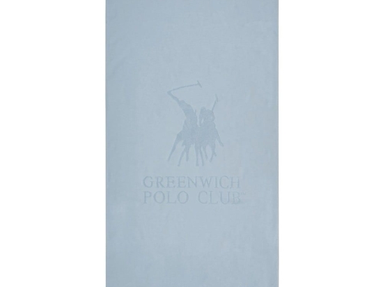 Πετσέτα Θαλάσσης 3636 Light Blue Greenwich Polo Club Θαλάσσης 80x170cm 100% Βαμβάκι