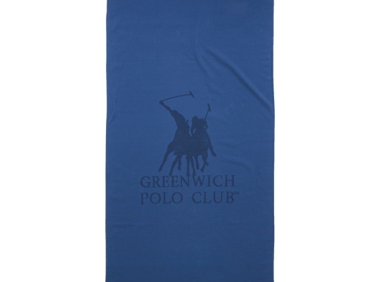 Πετσέτα Θαλάσσης 3779 Dark Blue Greenwich Polo Club Θαλάσσης 80x170cm 100% Βαμβάκι