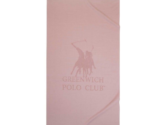 Πετσέτα Θαλάσσης 3782 Nude Greenwich Polo Club Θαλάσσης 80x170cm 100% Βαμβάκι