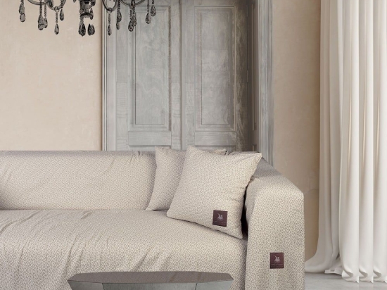 Ριχτάρι 2783 Ecru-Grey Greenwich Polo Club Διθέσιο 180x250cm Βαμβάκι-Πολυέστερ