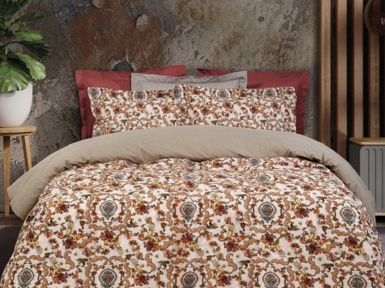 Παπλωματοθήκη Best 4818 (Σετ 2τμχ) Multi Das Home Μονό 160x240cm 100% Βαμβάκι