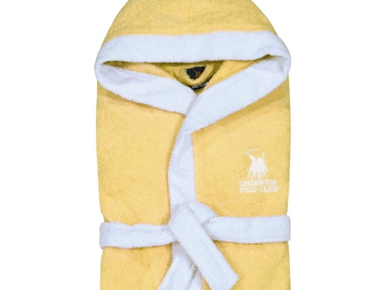 Μπουρνούζι Παιδικό 8609 Yellow Greenwich Polo Club