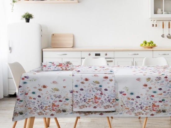 Runner 0644 Multi Das Home 45Χ140 45x140cm Βαμβάκι-Πολυέστερ