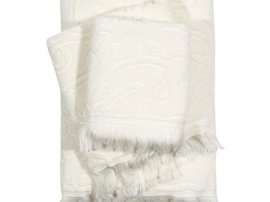 Πετσέτες Daily 0667 (Σετ 3τμχ) White Das Home Σετ Πετσέτες 70x140cm 100% Βαμβάκι