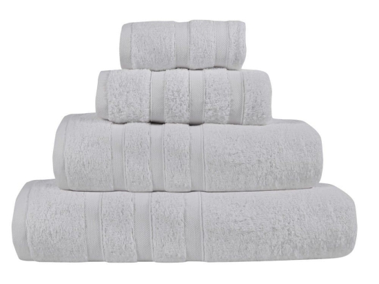 Πετσέτα Prestige 1160 White Das Home Σώματος 90x160cm 100% Βαμβάκι